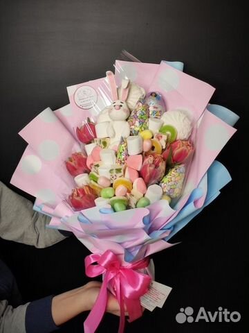 Съедобный букет, детский подарок, детский букет