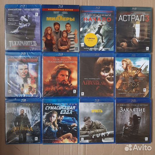 Blu-ray диски лицензия редкие
