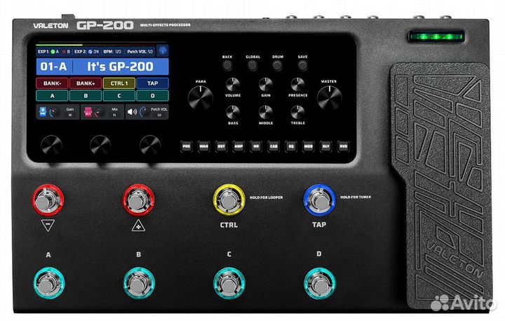 Процессор эффектов Valeton GP-200
