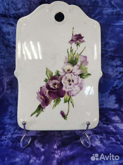 Доска кухонная сырная старинная