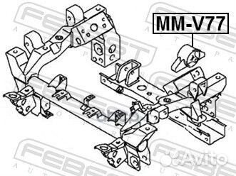 Подушка дифференциала (mitsubishi pajero III