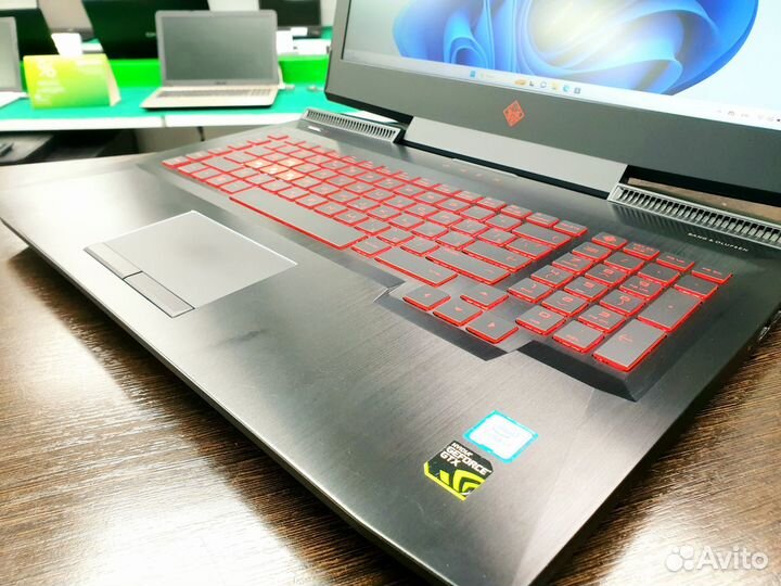 Игровой ноутбук hp omen 17