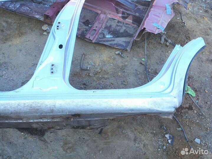 Левая сторона, порог Шевроле Лачетти хэтчбек