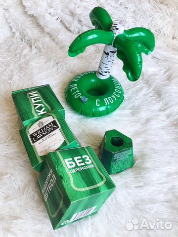 Надувная подставка для стакана