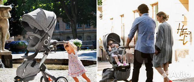 Прокат аренда Коляска Стокке Stokke Xplory v2