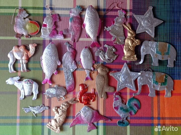 Елочные игрушки СССР