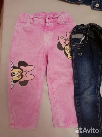 Джинсовая одежда на девочку