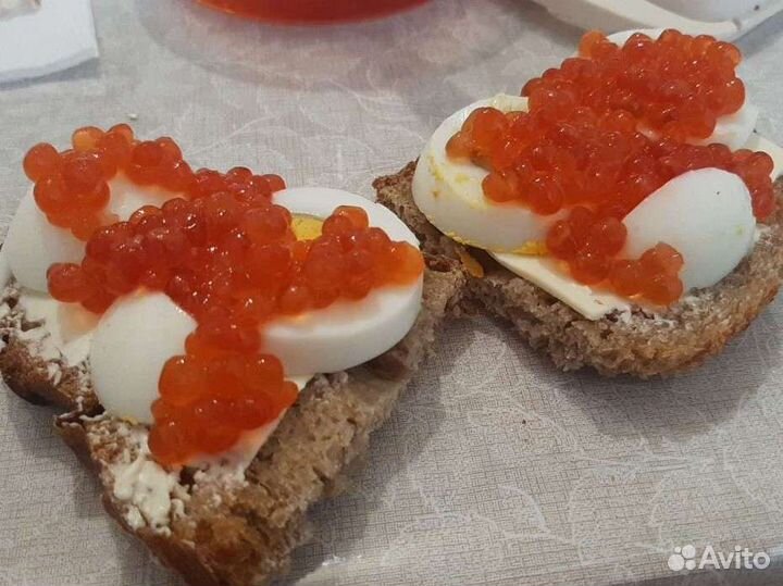 Икра лососевая (горбуша, нерка)