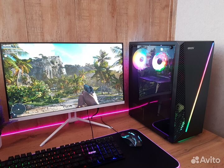 Игровой пк Intel 10/20 ядер/GTX 1660 6gb/SSD 256gb