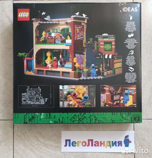 Lego Ideas Улица Сезам 21324