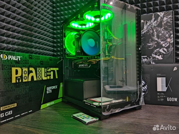 Компьютер (E5-2680v3 12 ядер /16Gb / GTX 1660 6Gb)