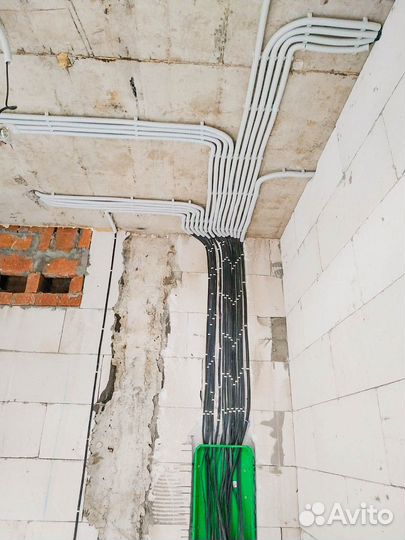 Электромонтаж квартир, частных домов и офисов