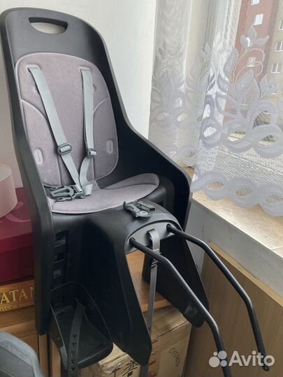 Детское кресло на велосипед polisport