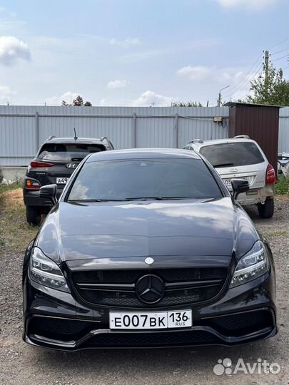 Бампер w218 6.3