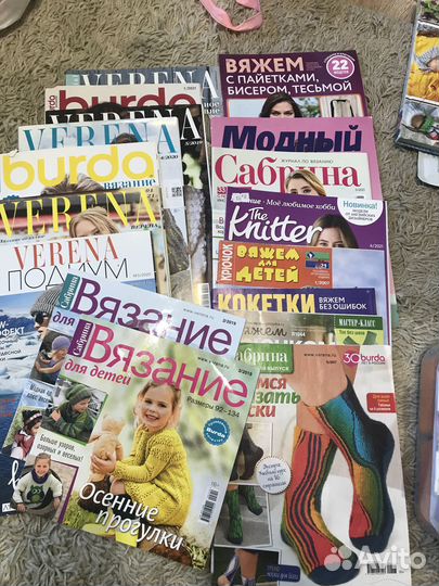 Журналы по вязанию