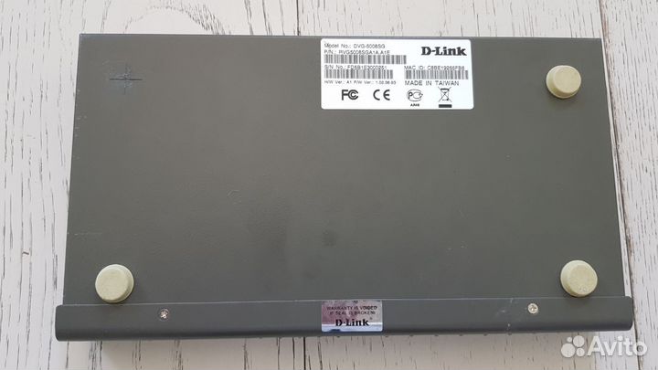 Голосовой шлюз 8 линий D-link dvg-5008s