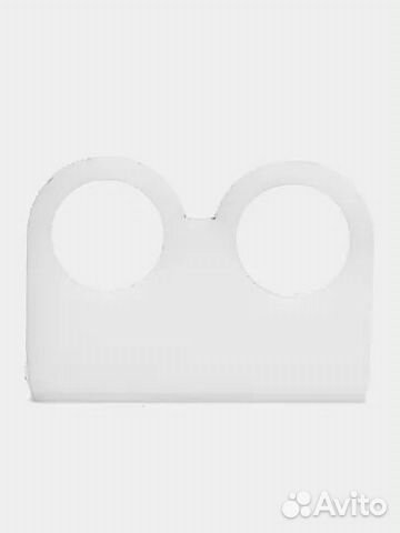 Держатель для датчика HC-SR04, белый пластик