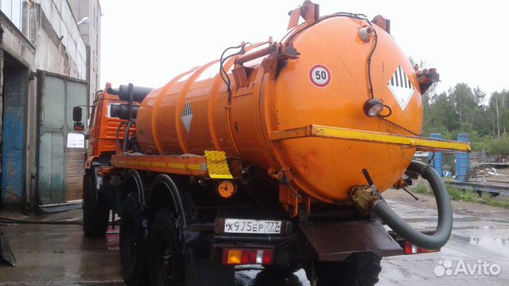 Прочистка канализации. Откачка септика с илом 24/7