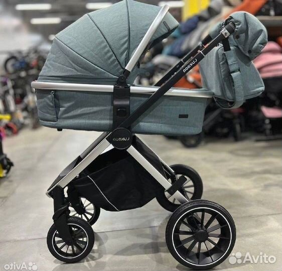 Коляска Luxmom 750 2в1 и 3в1 новая