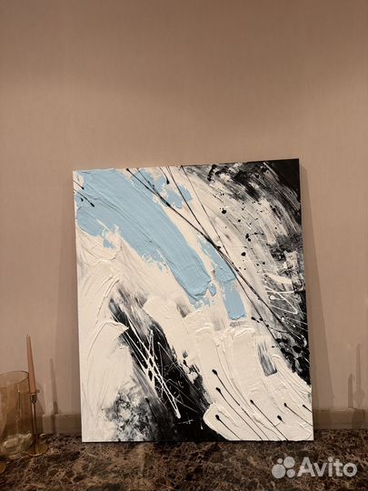 Интерьерная картина текстурная