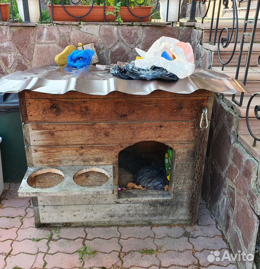 Будка для собаки утепленная