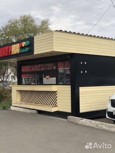Торговый павильон с местом