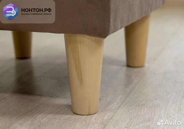 Пуф Айрин светло-коричневый