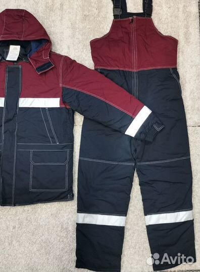 Спецодежда зимняя 52-54/182-188 рабочая русснефть