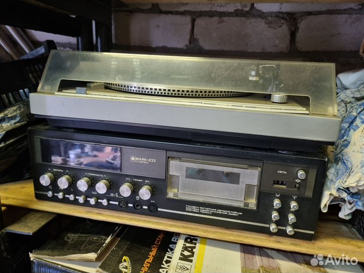 Магнитофон маяк 233 стерео