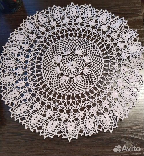 Салфетка вязанная