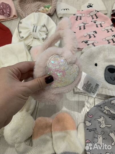 Шапки шарфы снуды варежки