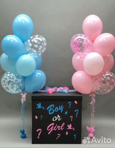 Гендерный шар для определения пола