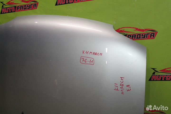 Капот nissan AK11,ANK11,HK11,K11,WAK11,WK11 march