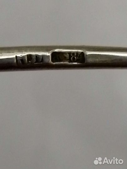 Ложка серебро чайная 19 век, храмы Москвы