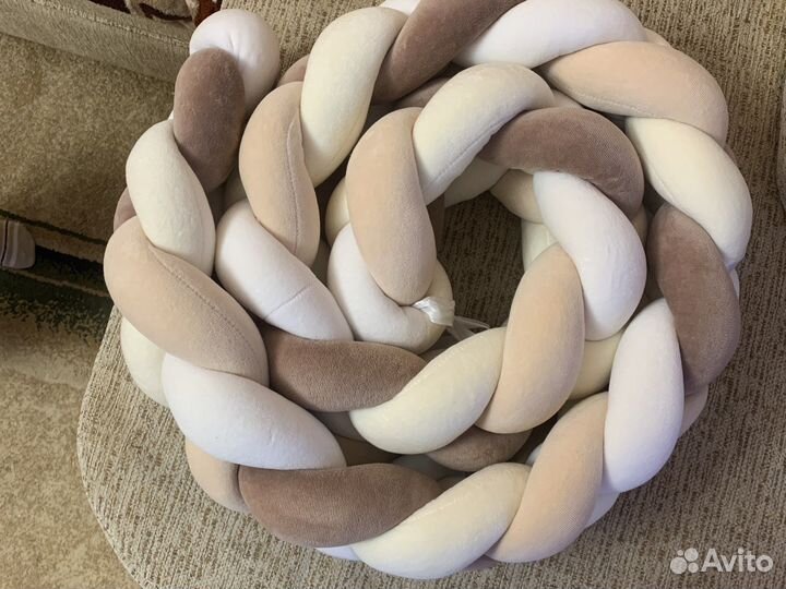 Бортик косичка