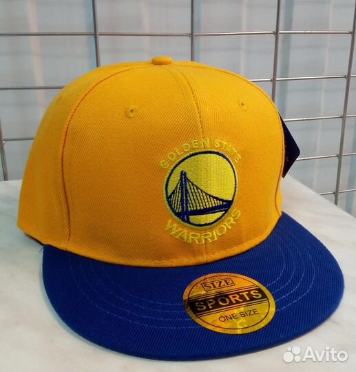 Для баскетбола кепка баскетбольная Голден Стейт