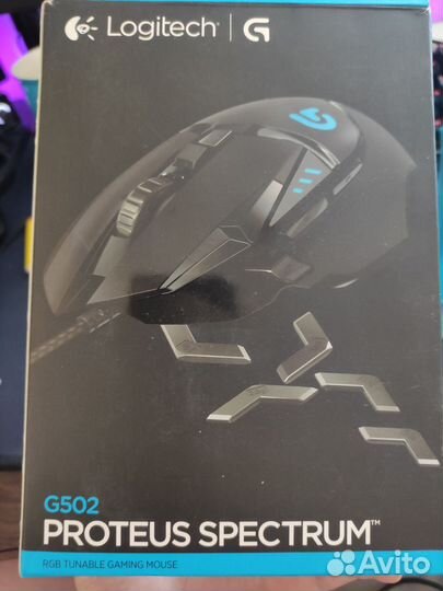 Мышь проводная Logitech G502 Proteus spectrum