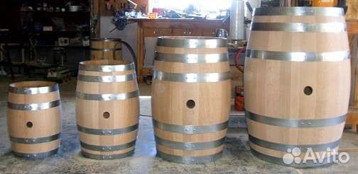 Бочка деревянная
