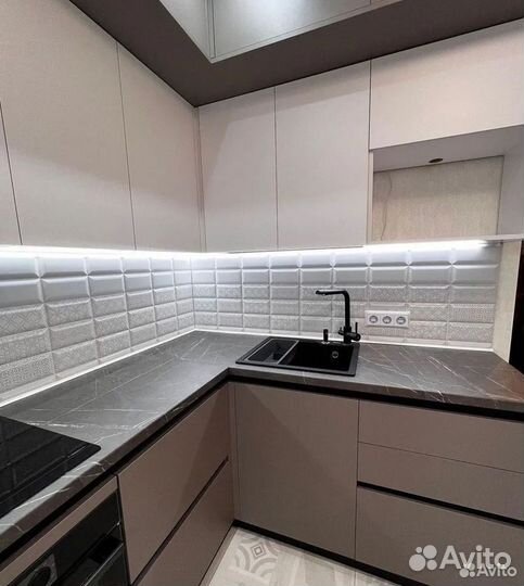 Кухонный гарнитур на заказ. Долговечные материалы