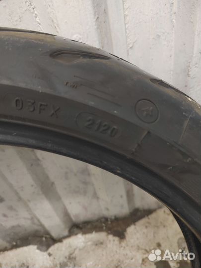 Резина michelin road 5 (перед,зад)