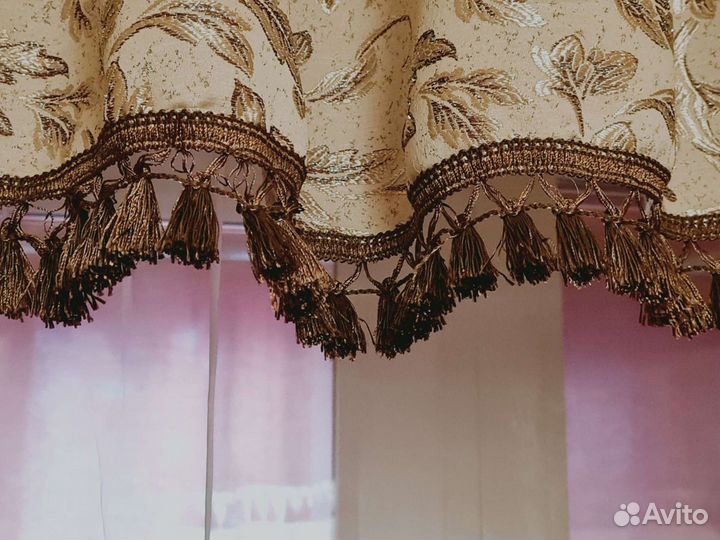Шторы,ламбрекен