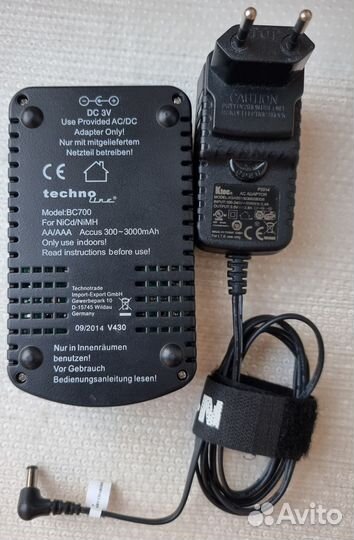 Зарядное устройство technoline bc-700