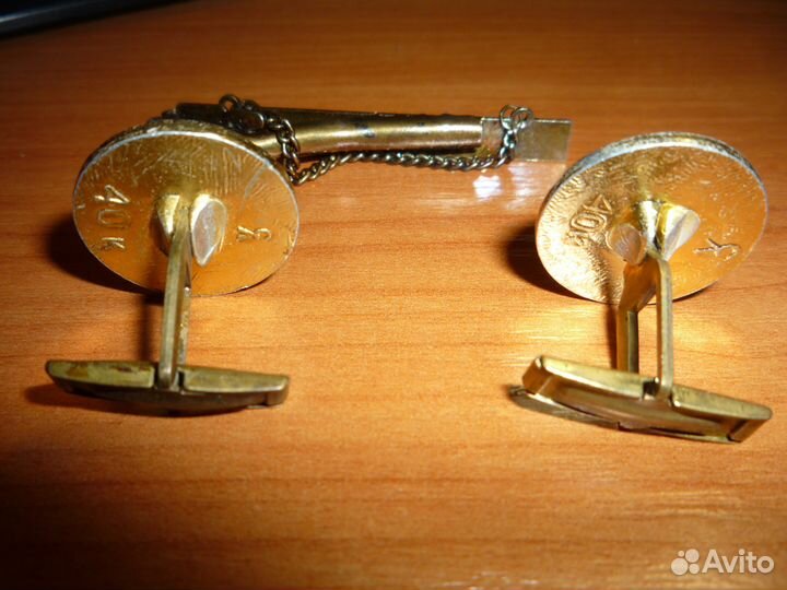 Запонки СССР винтаж