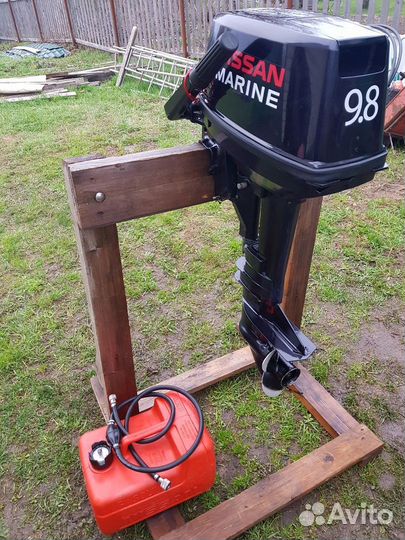 Лодочный мотор NS Marine 9.8 лс б/у 2015 года