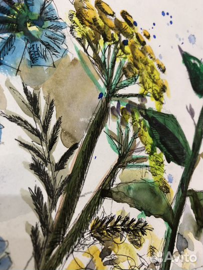 Этюд картина