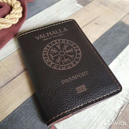 Обложка для паспорта из натуральной кожи