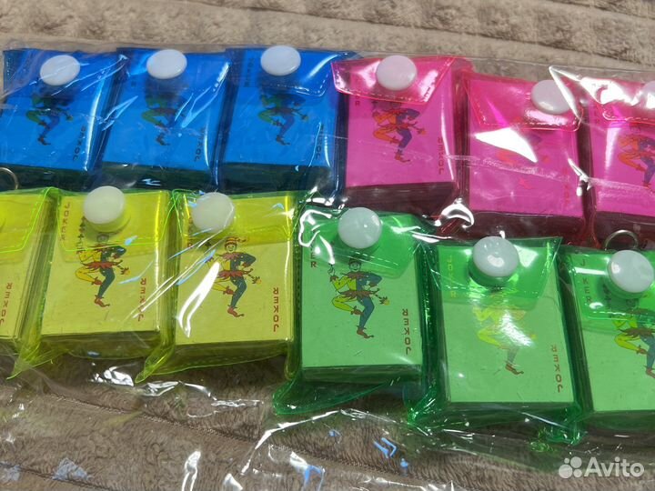 Карты игральные мини на брелке