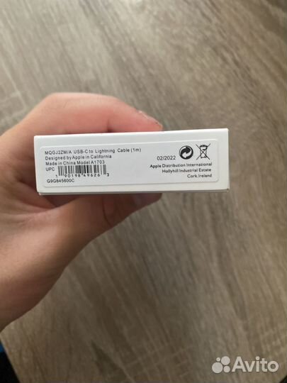 Зарядка на iPhone 20w