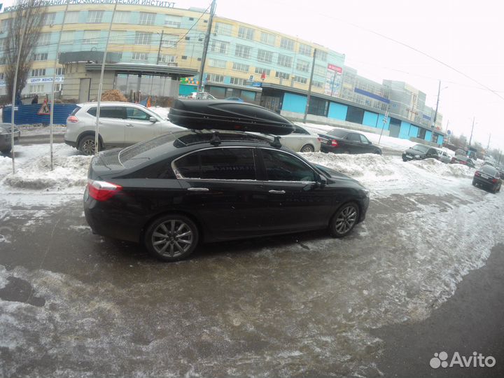 Багажник Бокс на крышу Honda Accord седан (2013)