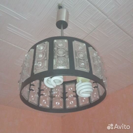 Люстра потолочная хрустальная